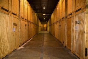 Our moving and storage warehouse