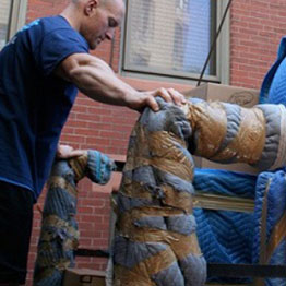 Boston Movers Packing the truck